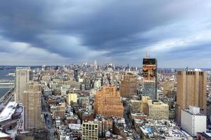 skyline da cidade de nova york foto