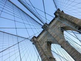 ponte do brooklyn, nova york foto