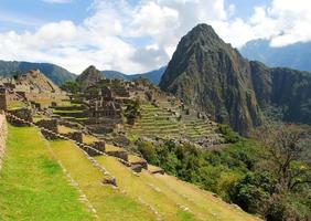 machu picchu, peru foto