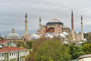 mesquita hagia sophia - istambul, turquia foto