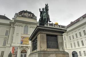 josefsplatz - viena, áustria foto