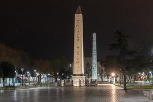 o obelisco de tuthmosis iii, istambul, turquia. foto