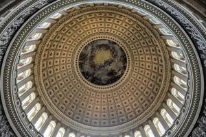 cúpula dentro do capitólio dos eua, washington dc, 2022 foto