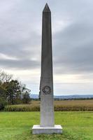 monumento memorial, gettysburg, pa foto