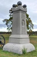 monumento memorial, gettysburg, pa foto