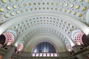 Union Station é uma importante estação de trem, centro de transporte e destino de lazer em Washington, DC, 2022 foto