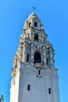 san diego balboa park bell tower em san diego califórnia foto