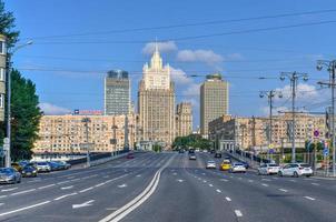 edifício principal do ministério das relações exteriores da rússia em moscou, rússia foto