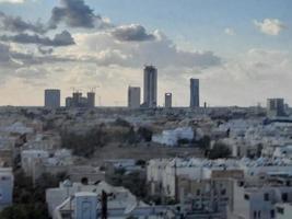 belo horizonte diurno da cidade de jeddah, a segunda maior cidade da arábia saudita. foto