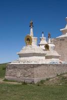 templo de kharakhorum, na mongólia central foto