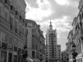 a cidade de málaga na espanha foto