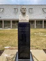 franklin d. biblioteca e museu presidencial de roosevelt no hyde park, nova york, 2022 foto