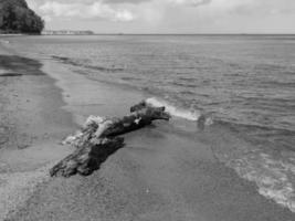 o mar báltico na polônia foto