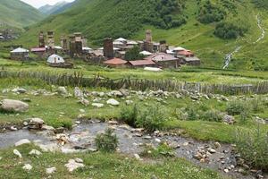 ushguli, georgia, europa foto