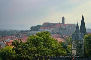 a cidade histórica de quedlingburg foto