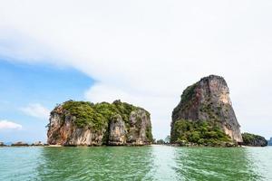 paisagem khaotapu ou ilha de James Bond foto