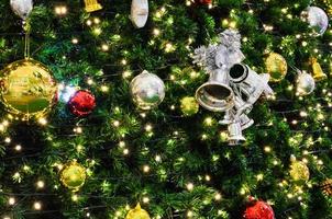decoração da árvore de natal foto