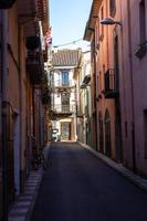 vistas das cidades da costa brava foto