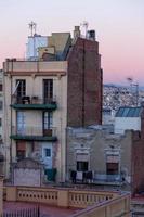 ruas e vistas de barcelona foto