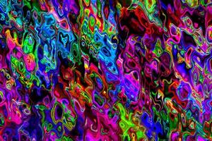 fundo líquido de mármore abstrato, textura líquida brilhante multicolorida, fundo de textura gradiente, fundo holográfico foto