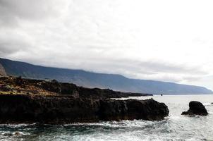 vista panorâmica do oceano foto