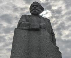 monumento a Karl Marx, Moscou, 2022 foto