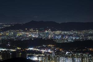 paisagem de apartamento em seul, coreia foto