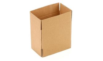 embalagem de caixa de papelão frágil, entrega de caixa de papelão de compras.
