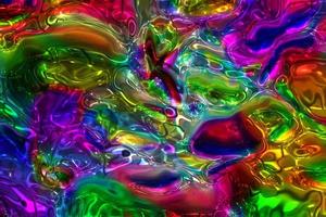 fundo geométrico abstrato, design de superfície geométrica colorida, fundo de textura holográfica, textura gradiente multicolorida, fundo líquido de mármore abstrato, textura líquida brilhante multicolorida foto