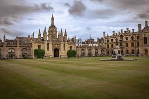 campus da king's college em cambridge, inglaterra. foto