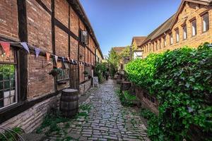 cidade velha de stratton upon avon, inglaterra. foto