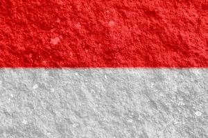 textura de bandeira indonésia como pano de fundo foto
