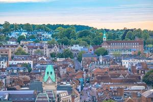 a cidade medieval de winchester em wessex, inglaterra. foto