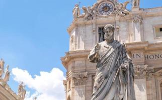 estátua de st. Pedro foto