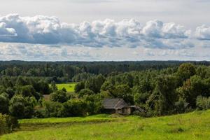 paisagens de verão na letônia foto