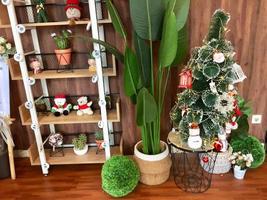 decoração de interiores simples para comemorar o natal foto