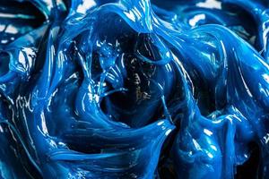 graxa sintética de complexo de lítio de qualidade premium azul, altas temperaturas e lubrificação de máquinas para automotivo e industrial. foto