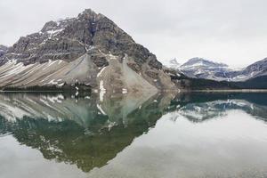Lago Bow, Alberta, Canadá foto