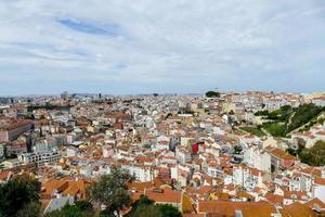 vista da cidade de lisboa foto