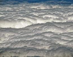 vista do céu com nuvens foto