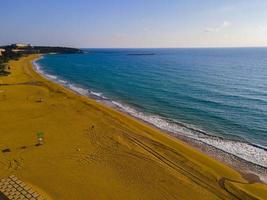 mar aéreo e foto incrível da praia