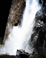 cachoeira estilizada de yosemite foto