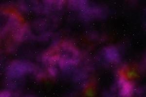 ilustração de espaço abstrato, fundo de textura de espaço, espaço de nebulosa com estrelas, fundo colorido de galáxia foto