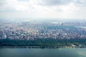 nova york city manhattan passeio de helicóptero paisagem urbana aérea foto