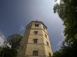 graz áustria torre do relógio histórico foto