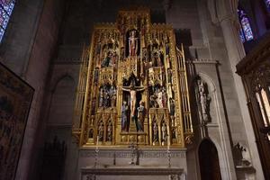 washington dc, eua - 17 de maio de 2018 - igreja histórica da cúpula da catedral de washington foto