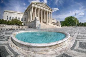 edifício da Suprema Corte em Washington DC detalhe foto