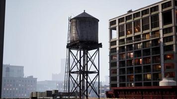 detalhe do tanque da torre de água de nova york foto