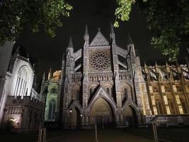 igreja da abadia de westminster à noite em londres