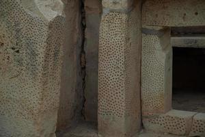 malta templo megalítico sítio arqueológico foto